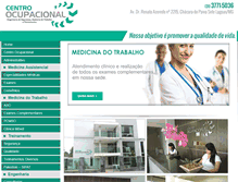 Tablet Screenshot of centroocupacional.com.br